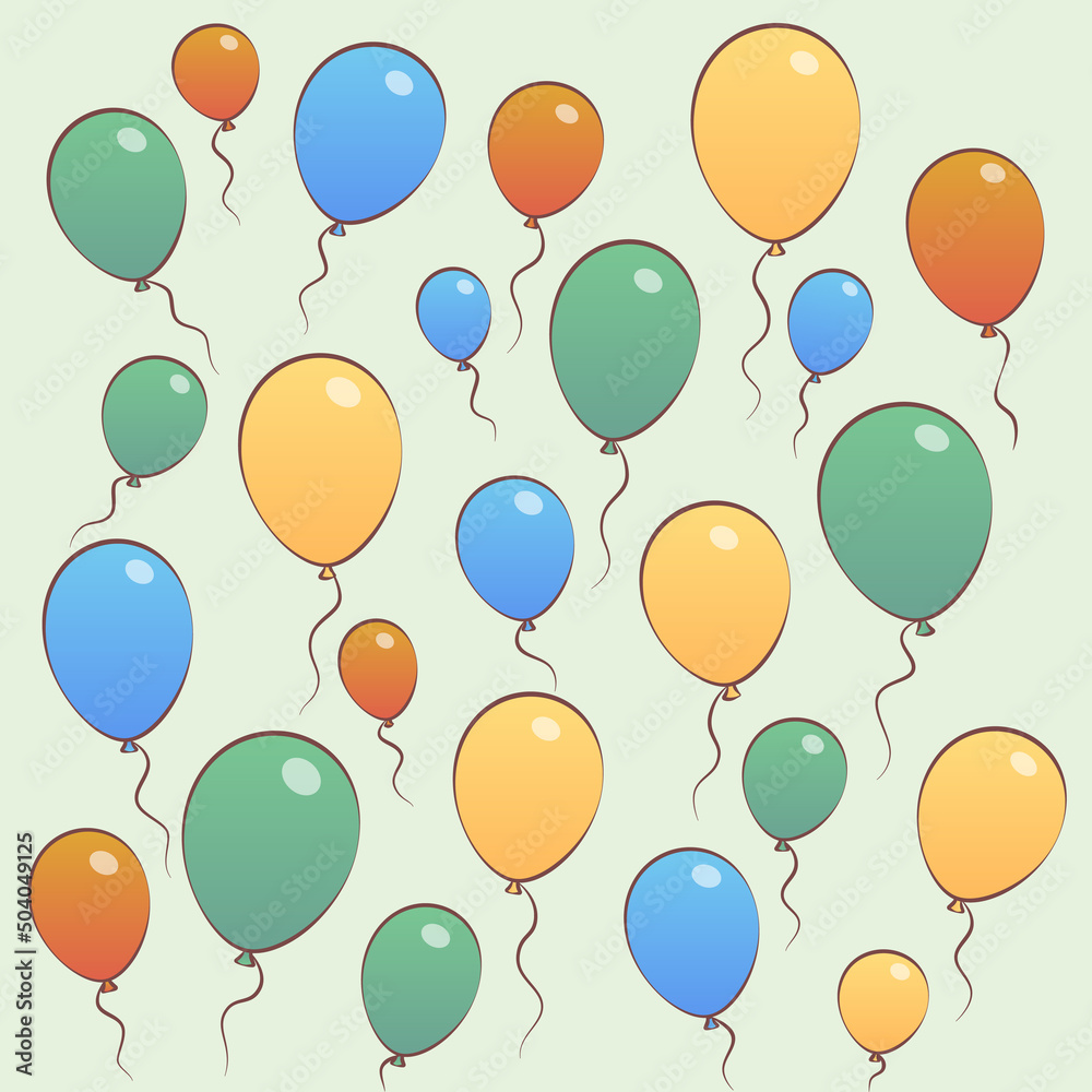 Obraz premium Colorful balloons