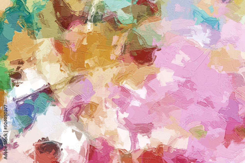 Fototapeta premium abstract colorful geometric texture illustration
