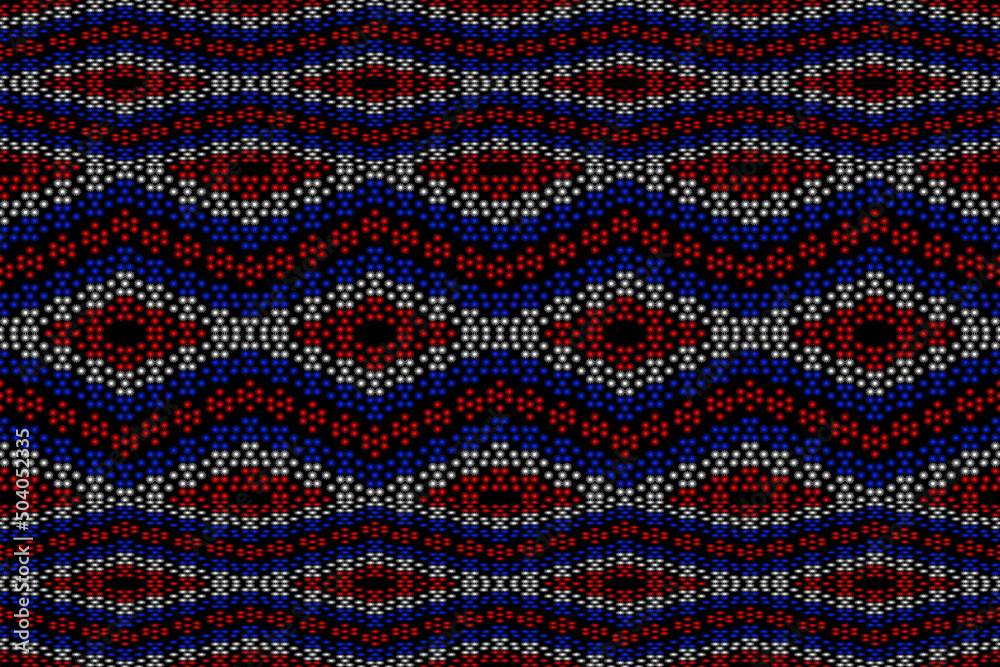 Fototapeta premium Pattern design, templates to create patterns, textiles, woven fabrics, printing, weaving, carpets, publications, book covers, interiors, curtains, mats, wall decorations.