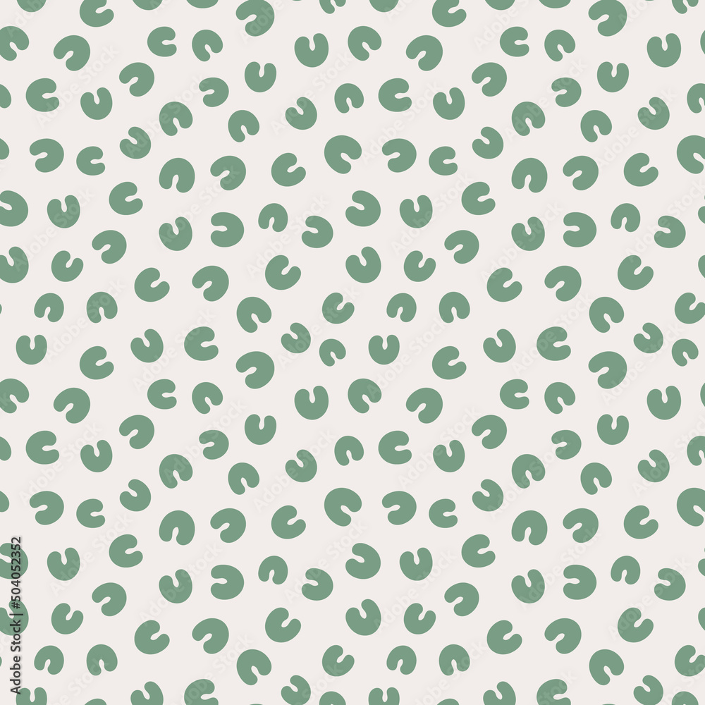 Minimalistic seamless pattern. Simple organic shape. Abstract vector illustration for printing, decor, textile, branding design Minimalistic seamless pattern. Simple organic shape. Abstract vector illustration for printing, decor, textile, branding design