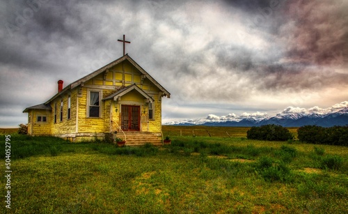 Old Church in Montana