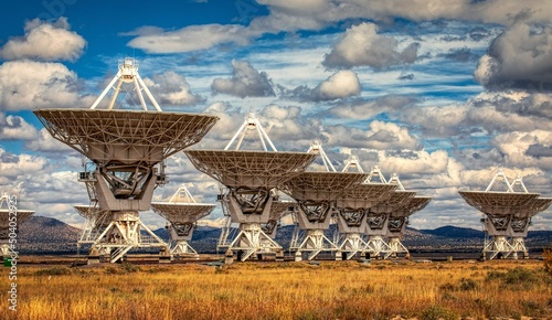 Very Large Array, radio telescope, New Mexico photo