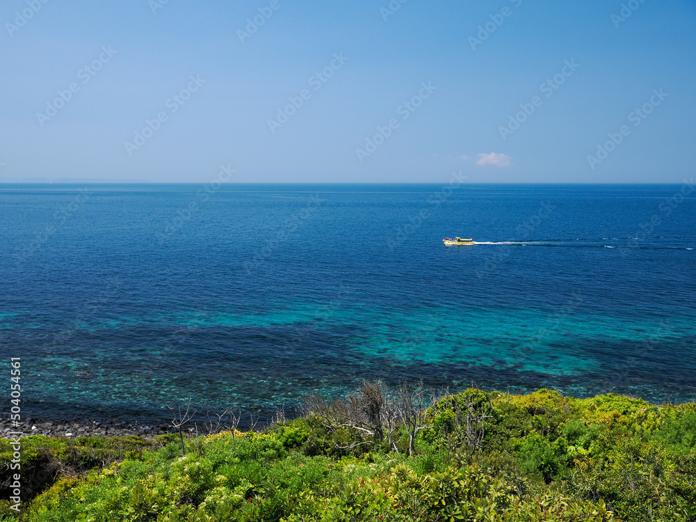 芥屋の大門の海風景 福岡県 糸島 芥屋の大門の海風景 福岡県 糸島