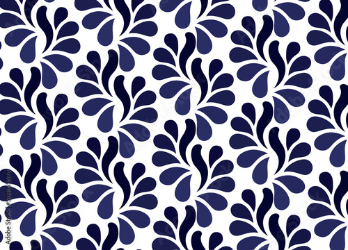 The geometric pattern of line vector background. chain pattern twisted.	The geometric pattern of leaves vector background. repeating abstract Geometry background. pattern of leaf or flower, floral. 