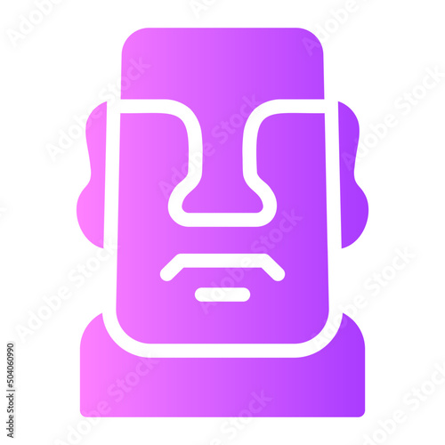 moai gradient icon