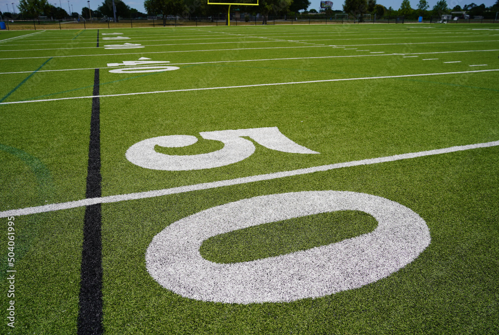 Fototapeta premium corner of a football stadium