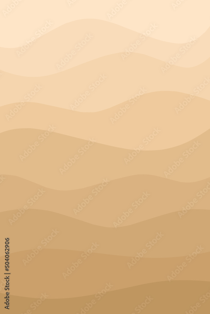 wavy sand background is suitable for room wall decoration or summer design element