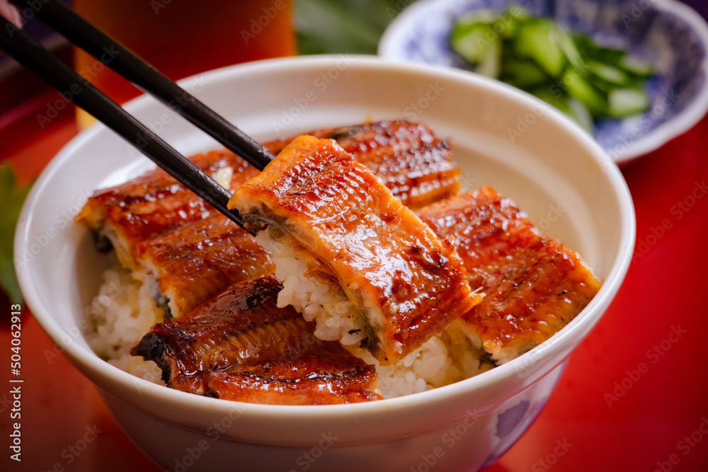 鰻丼 Stock 写真 | Adobe Stock