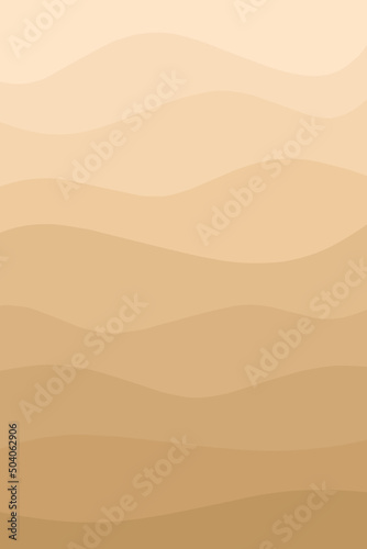 wavy sand background is suitable for room wall decoration or summer design element
