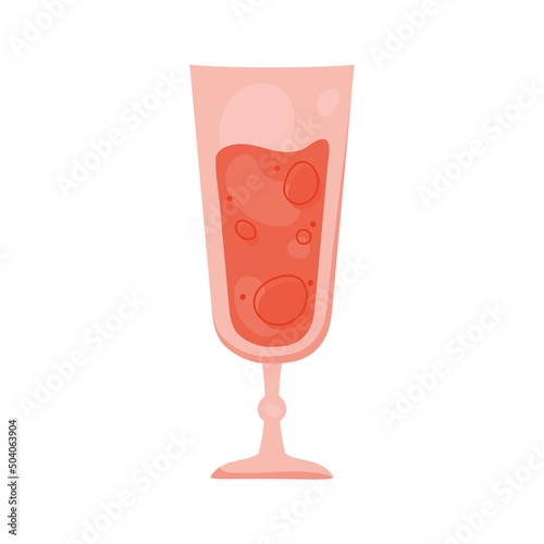 cocktail cup red drink