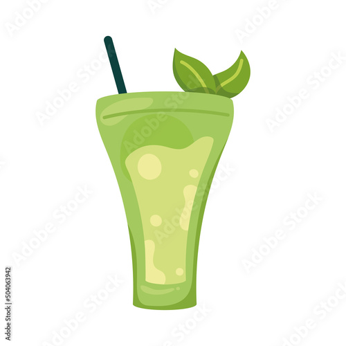 green cocktail glass drink