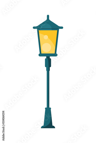 urban street lamp