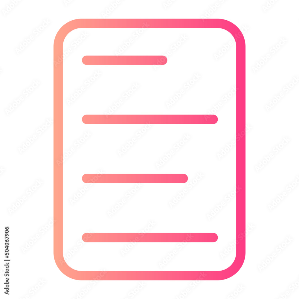 paper gradient icon paper gradient icon
