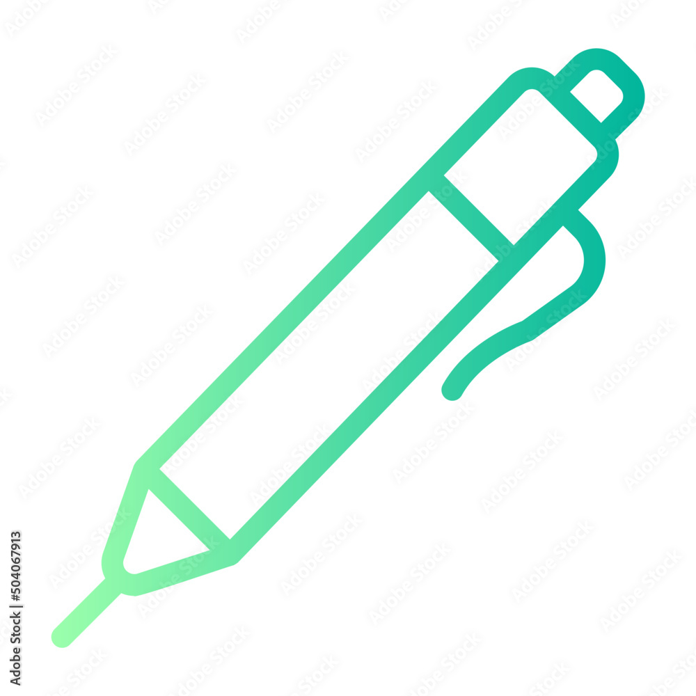 pen gradient icon pen gradient icon