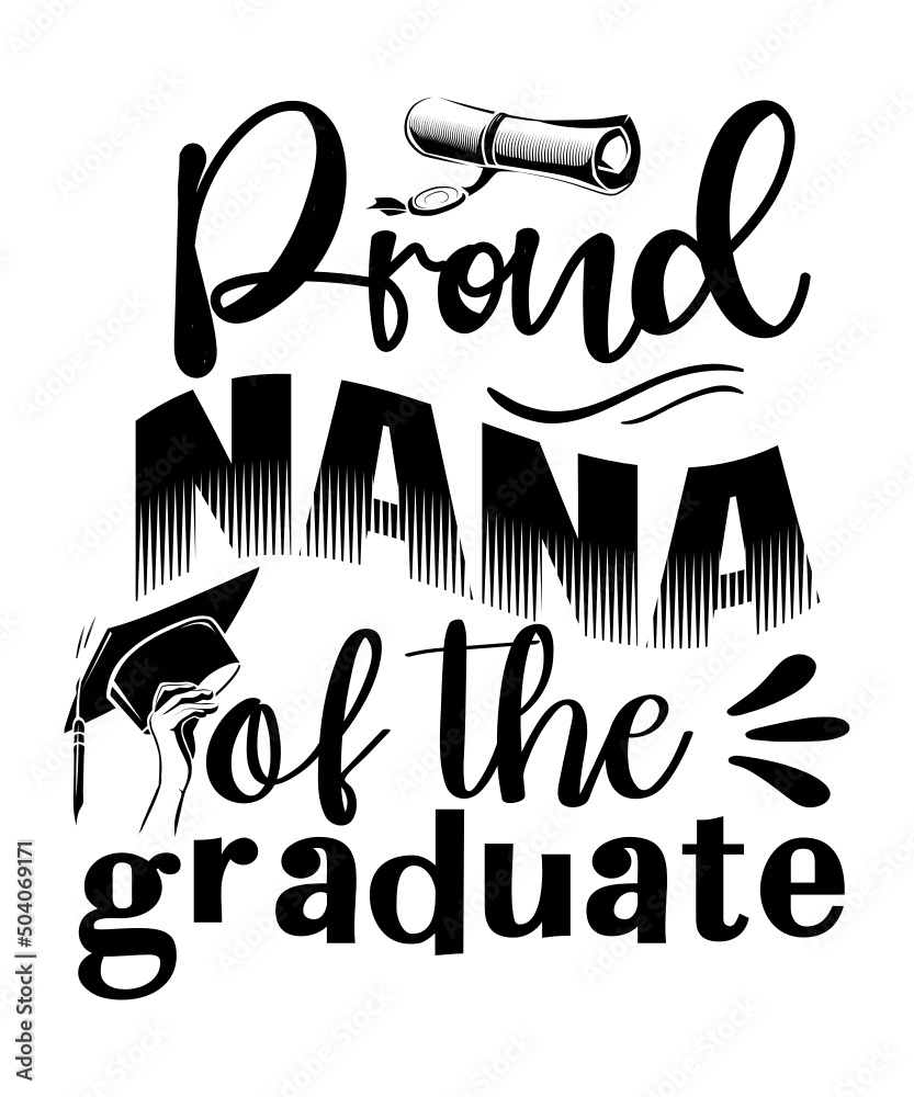 Graduation SVG CUT FILE , POD Design, T-Shirt Designs, Graduate Designs ...