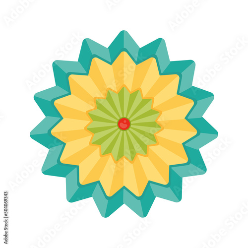 floral lace decoration