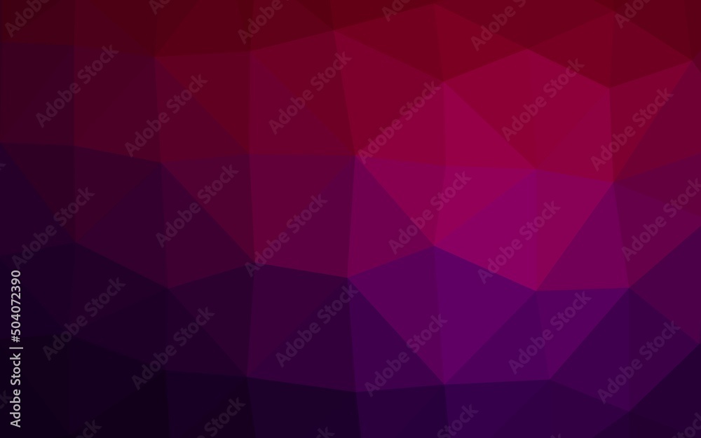 Dark Purple vector abstract mosaic pattern. Dark Purple vector abstract mosaic pattern.