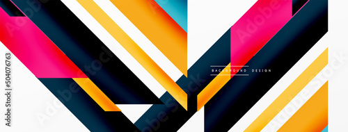 Dynamic lines background. Wallpaper for concept of AI technology, blockchain, communication, 5G, science, business and technology