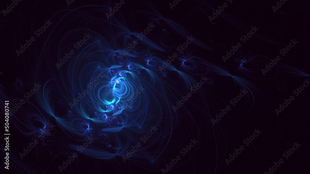 3D rendering abstract multicolor fractal light background 3D rendering abstract multicolor fractal light background