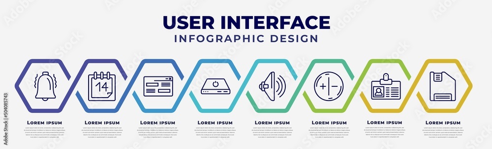 vector infographic design template with icons and 8 options or steps ...