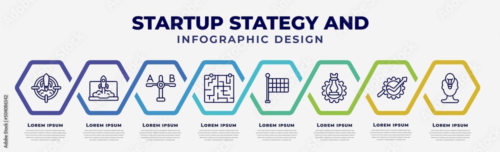 vector infographic design template with icons and 8 options or steps ...