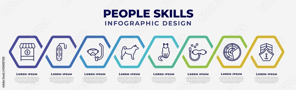 vector infographic design template with icons and 8 options or steps ...