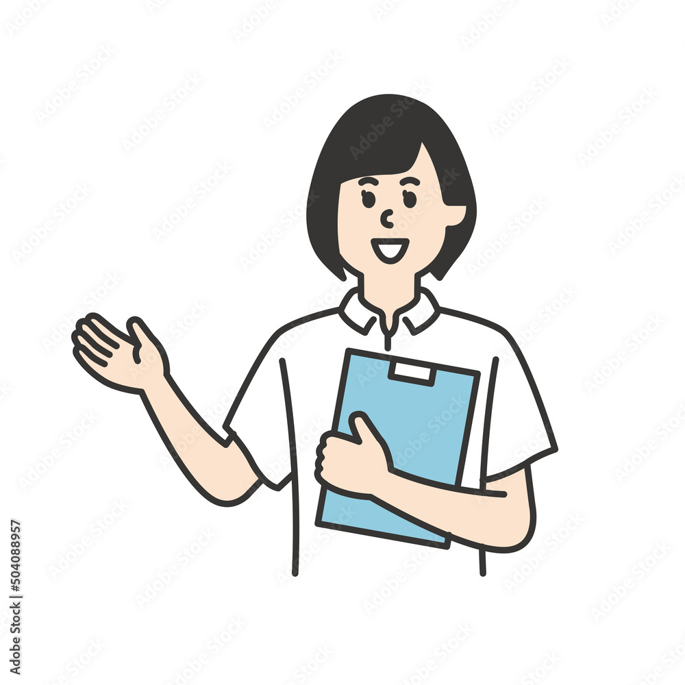 介護師の人物イラストまとめ