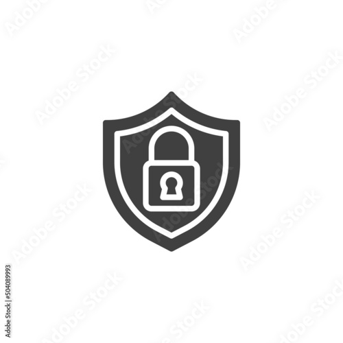 Antivirus system protection vector icon
