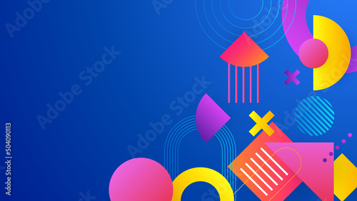 Vector orange red blue white colorful abstract, science, futuristic, energy technology concept. Digital image of light rays, stripes lines with light, speed and motion blur over dark tech background