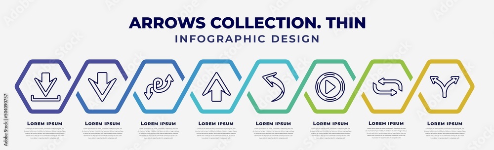 vector infographic design template with icons and 8 options or steps ...