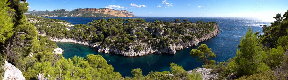 Calanques Cassis Panorama France