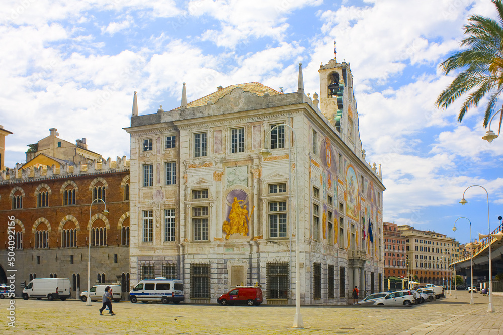 Palace of St George (Palazzo San Giorgio) in Genoa, Italy	