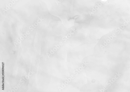 Abstract grey white background with soft Watercolor Texture.