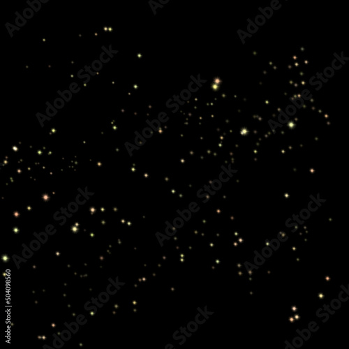 Stars sparkle starry night beautiful universe illustration painting