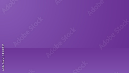 blank purple studio room with color lighting effect background for product display and graphic design 