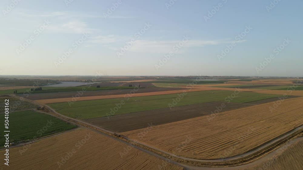 Aerial Shot of Shuva At Southern District Sdot Negev, Israel Aerial Shot of Shuva At Southern District Sdot Negev, Israel