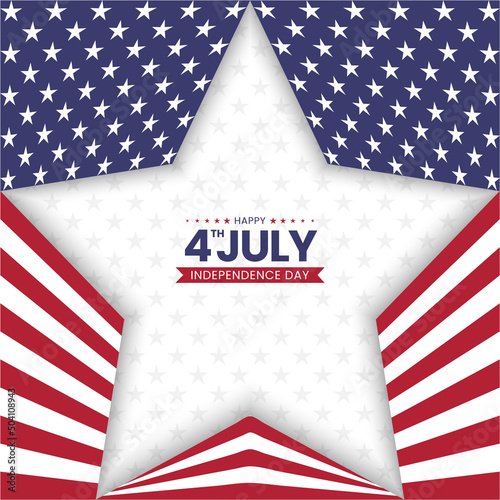 Independence day 4th of july patriotic background