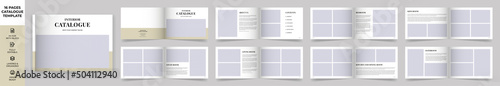 Modern Landscape Interior Design Catalogue Layout, Product Catalog, Catalog Design, Minimal Magazine Design, Brochure Design, Fashion and Multipurpose portfolio, Photo Book Design