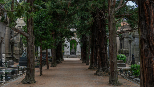 Cimitero Monumentale Milan April 2022
