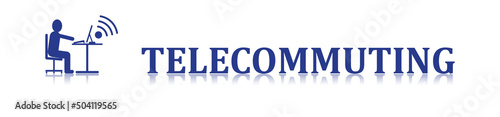 Photography Concept of telecommuting