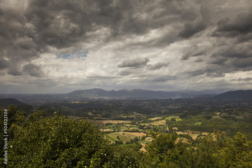 Obraz premium Sacro Speco di San Francesco, Narni. Umbria, Italia