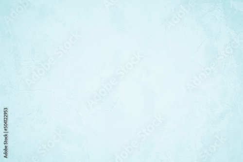 Pastel blue paint concrete stone texture for background in summer wallpaper. Cement and sand wall of tone vintage