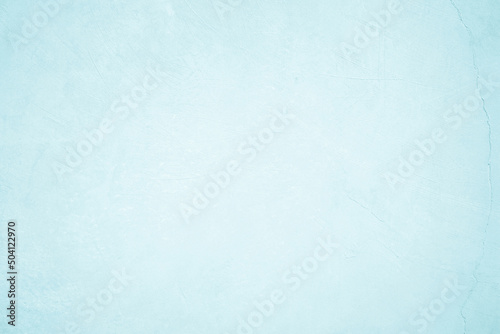 Pastel blue paint concrete stone texture for background in summer wallpaper. Cement and sand wall of tone vintage