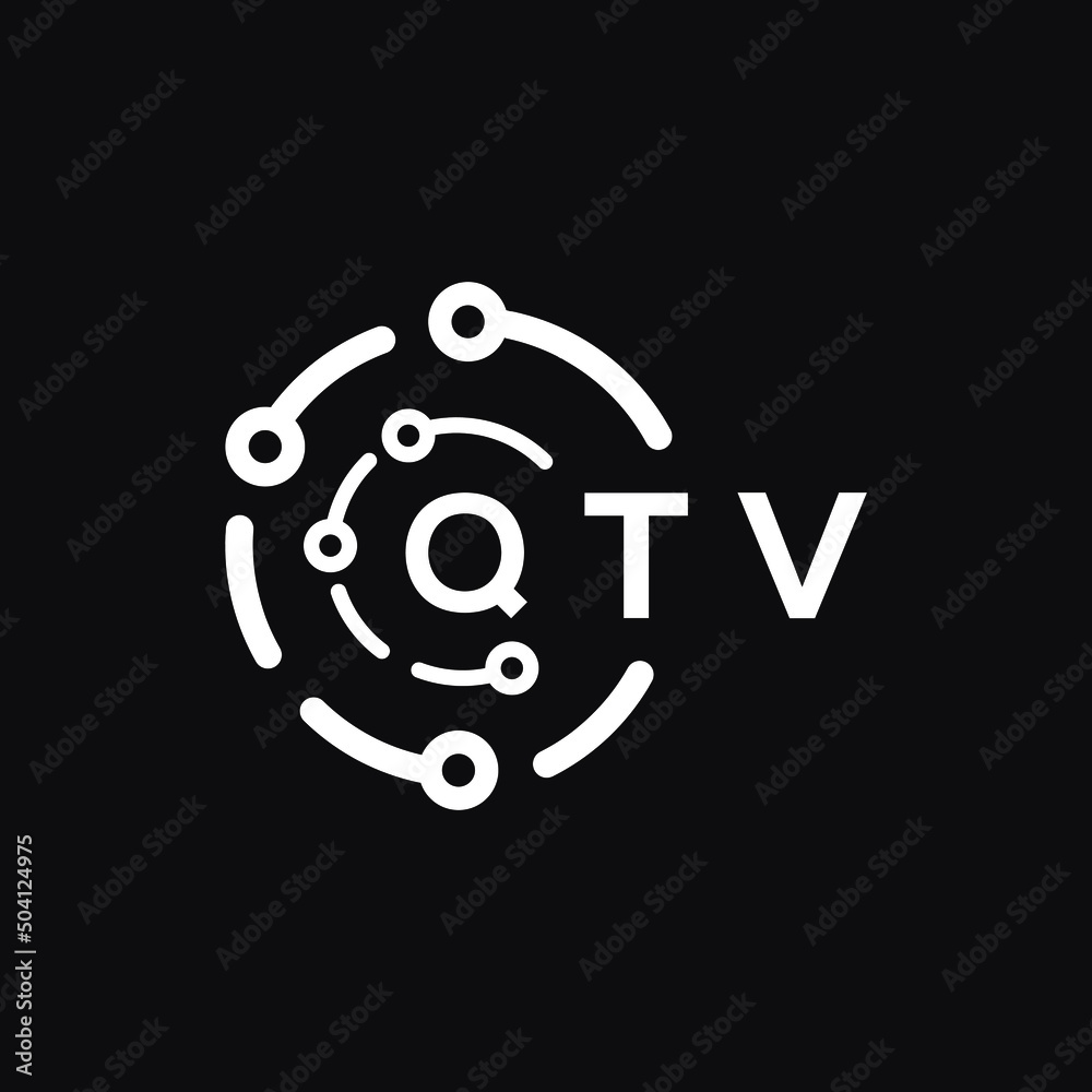 QTV letter logo design on black background. QTV creative initials letter logo concept. QTV letter design.
QTV letter logo design on black background. QTV creative initials letter logo concept. QTV letter design.