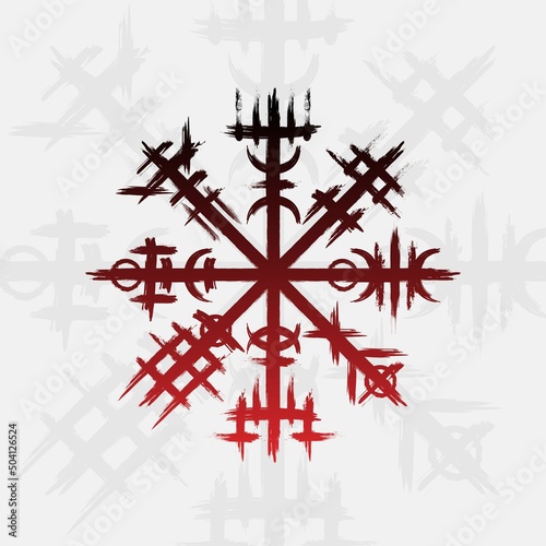Norse viking symbol rune