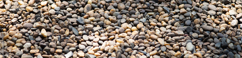Flat lay of stones texture background. Abstract shape pattern from nature Flat lay of stones texture background. Abstract shape pattern from nature