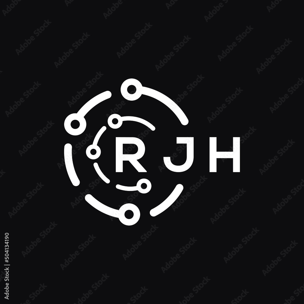 RJH letter logo design on black background. RJH creative initials letter logo concept. RJH letter design.
RJH letter logo design on black background. RJH creative initials letter logo concept. RJH letter design.