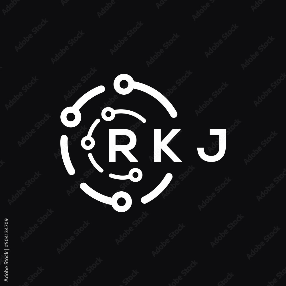 RKJ technology letter logo design on black background. RKJ creative initials technology letter logo concept. RKJ technology letter design.
RKJ technology letter logo design on black background. RKJ creative initials technology letter logo concept. RKJ technology letter design.