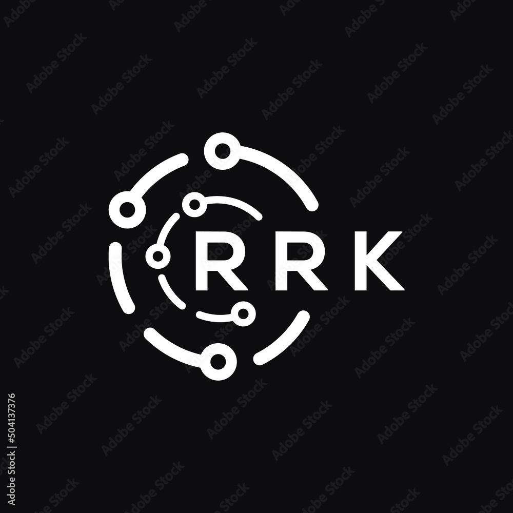RRK technology letter logo design on black background. RRK creative initials technology letter logo concept. RRK technology letter design.
RRK technology letter logo design on black background. RRK creative initials technology letter logo concept. RRK technology letter design.