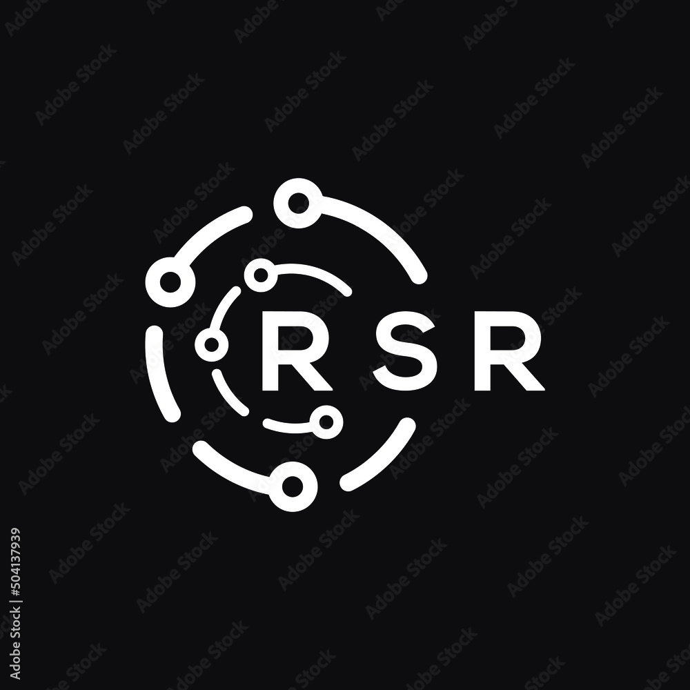 RSR technology letter logo design on black background. RSR creative initials technology letter logo concept. RSR technology letter design.
RSR technology letter logo design on black background. RSR creative initials technology letter logo concept. RSR technology letter design.